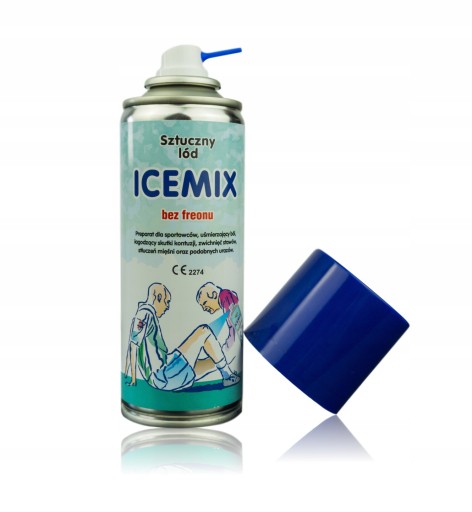 ICE-MIX CHLADIACI SPREJ - MRAZENIE 200 ml ľadu