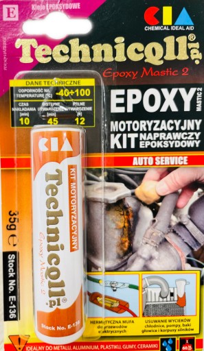 UNIVERZÁLNA EPOXIDOVÁ SÚPRAVA E-136 TECHNICQLL 35g