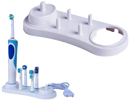 STOJAN NA 4 HLAVY ORAL-B A 2 ZUBNÉ KEFKY