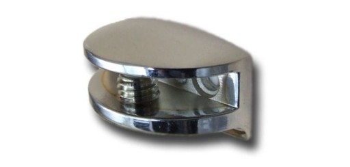 Držiak sklenenej police 6mm 9486 CHROME Irwar