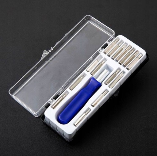 SADA PRESNÝCH SKRUTKOVACÍCH BITOV TORX 16 kusov