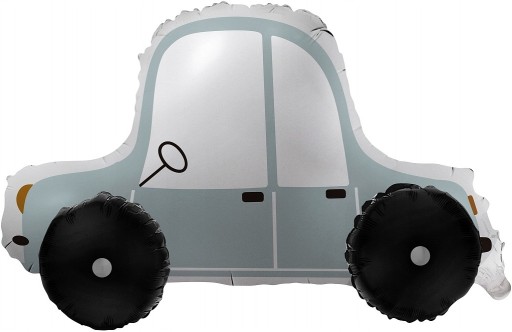 Balónik do auta Auto Toy Birthday trojrozmerná 3D fólia 72x43x42 cm