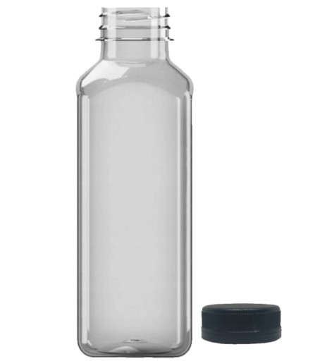 Fľaša PET plastové fľaše na džús, korenie, 500ml, 10 kusov + etikety