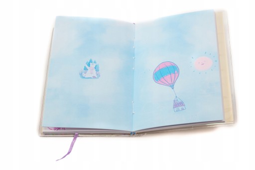 DEKORATÍVNY ZÁPISNÍK Marine Diary Rôzne vzory