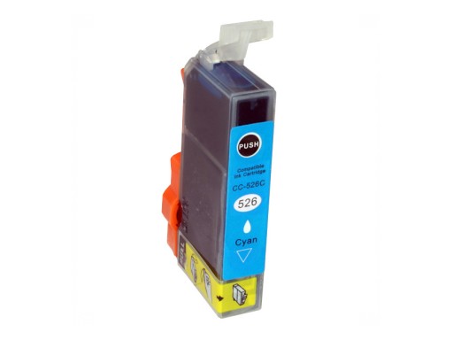 ATRAMENTY CLI-526C CLI-526 PRE CANON IP4850 IP4950 MG5150 MG5350 MG5250 AZUR