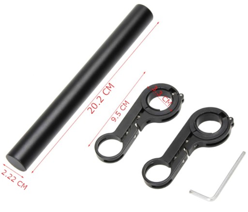 RM EB377 Predĺženie držiaka riadidiel 20 cm