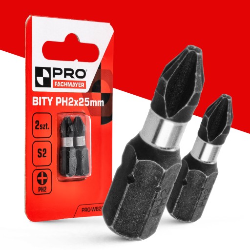Nárazový bit PH2 25 mm skrutkovací bit