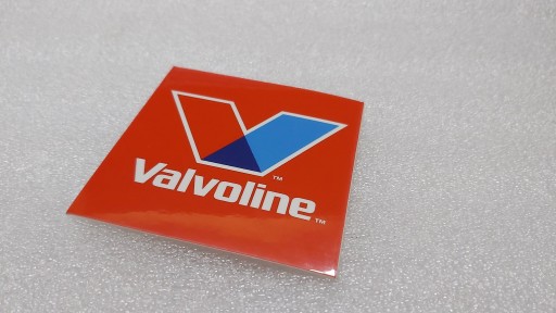 NÁLEPKA S LOGOM VALVOLINE OIL 7 x 7 cm