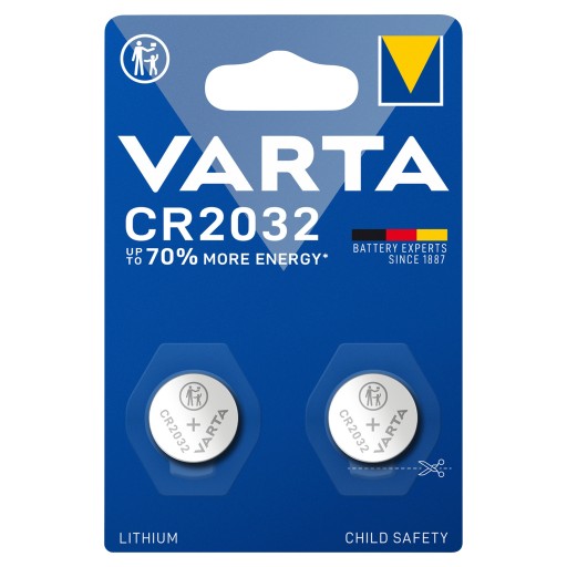 CR2032 3V SADA LÍTIOVÝCH BATÉRIÍ VARTA PROFESSIONAL 6 KS POWER PRE HRAČKY