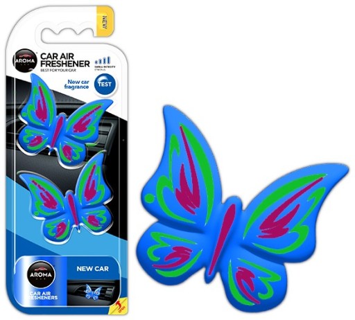 Aroma Car BUTTERFLY Butterflies NEW CAR osviežovače vzduchu