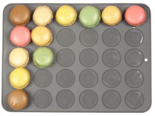 COOKIES MACARON MAT SILIKÓNOVÁ FORMA MAKARÓNOVÁ FORMA