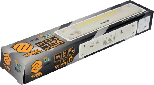 LED NOČNÁ LAMPA 120LM SENZOR POHYBU A SÚMRAK