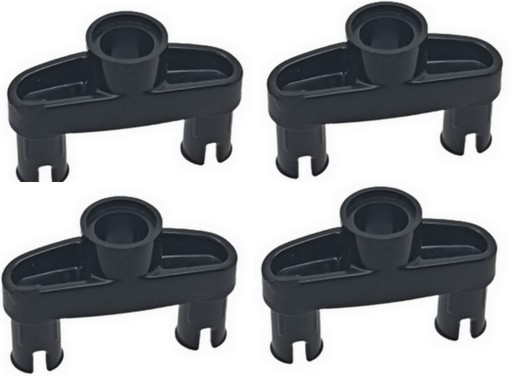 LEGO Technic Connector 15461 čierny - 4 ks