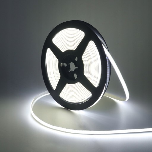 COB LED pás 12V 10W 900 Lumenov/m 320Led/m IP20 STUDENÁ BIELA