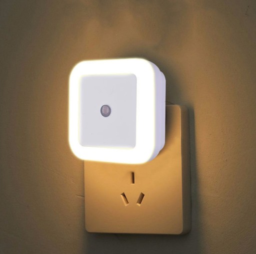 LED NOČNÁ LAMPA SNÍMAČ SÚMRAK PRE KONTAKT