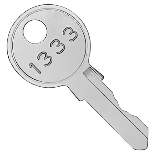 elektrický telekomunikačný kľúč 1333, EB 333 pre zámky Euro-Locks Euro-Box