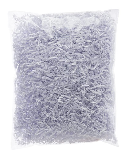 Papierová náplň na darčeky, biela 100g