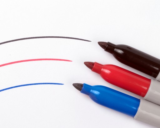 PERMANENTNÉ VODEODOLNÉ SHARPIE ČIERNE ZNAČKOVACIE PERO