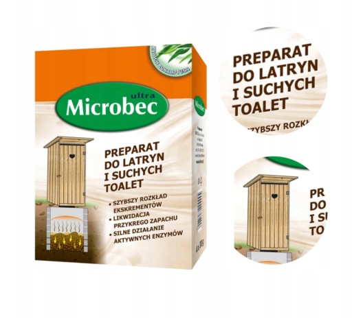 Bakteriálny prípravok Microbec pre latríny a suché toasy