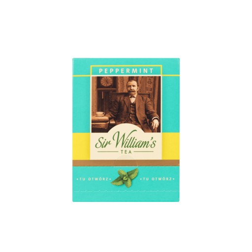 Sir William's Mint Herbal Tea 15 sáčkov
