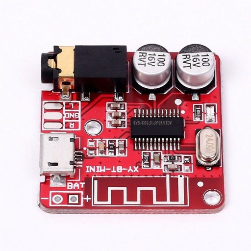 XY-BT-Mini modul na prehrávanie zvuku, MP3, Bluetooth
