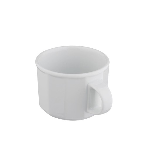 MERKURY LUBIANA biely porcelánový pohár, 250 ml