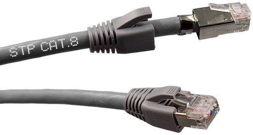 KRYTY RJ45 KRYT ZÁSTRČKY KAT.6A KAT.7 10ks ŠEDÝ PRE HRUBÝ KÁBEL