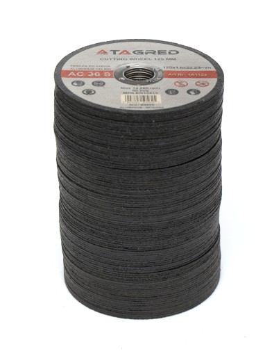 REZNÝ KOTÚČ NA KOV HLINÍK MOSADZ 125x1,6