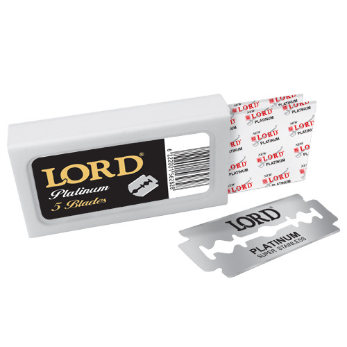 Holiace čepele Lord Platinum Blades 50 ks