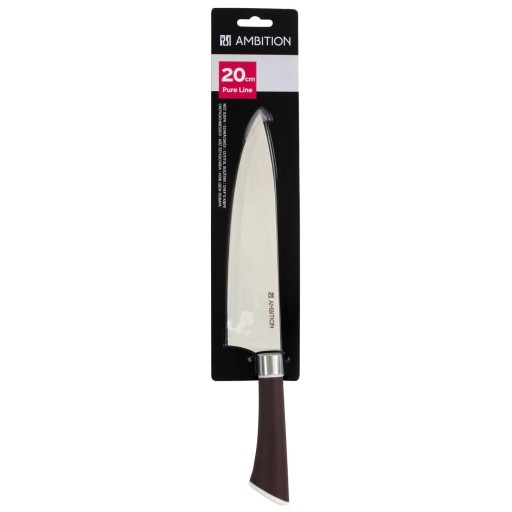 PURE LINE AMBITION KUCHAŘSKÝ NÔŽ 20CM NEDRŽAVÝ