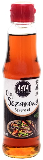 Olej z pražených sezamových semienok 150ml Asia Kitchen
