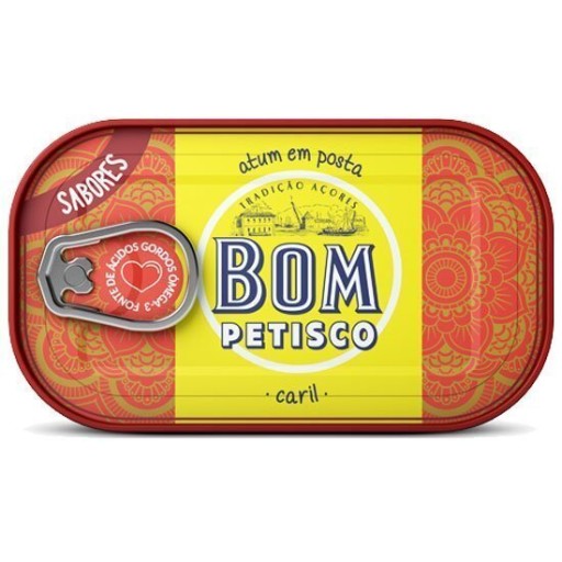 Steak z tuniaka s kari 120g Bom Petisco