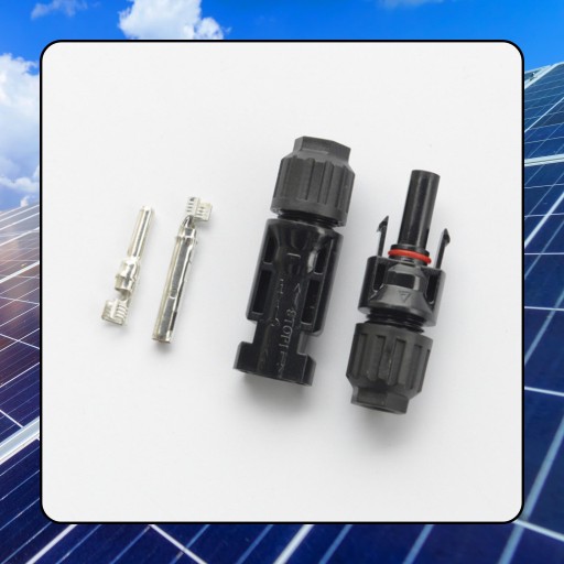 KONEKTOR MC4 KONEKTOR SOLÁRNY PANEL FOTOVOLTAICKÝ KONEKTOR 1000V 30A+ -