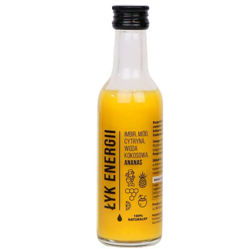 Sip of Energy 50 ml vitamínový panák zázvor med prírodný ananás