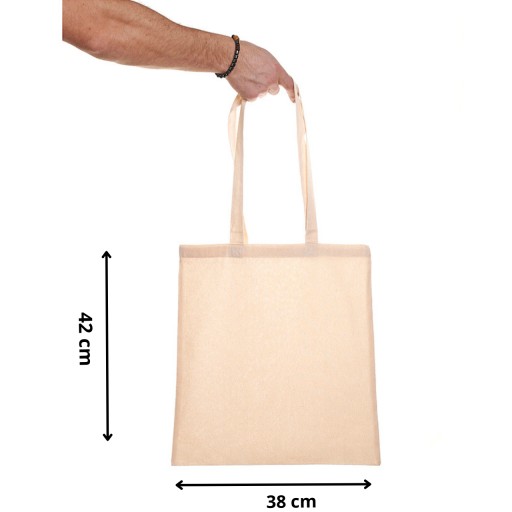 ECRU bavlnená taška ekologické nákupy COMFORT