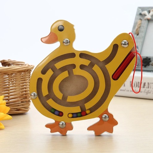 V2 MAGNETICKÉ LABYRINTOVÉ GULE ZVIERATÁ S MAGNETOVOU LOGICKOU HROU WZ