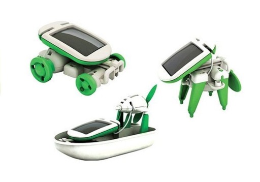 Náučná súprava solárnych robotov 6v1