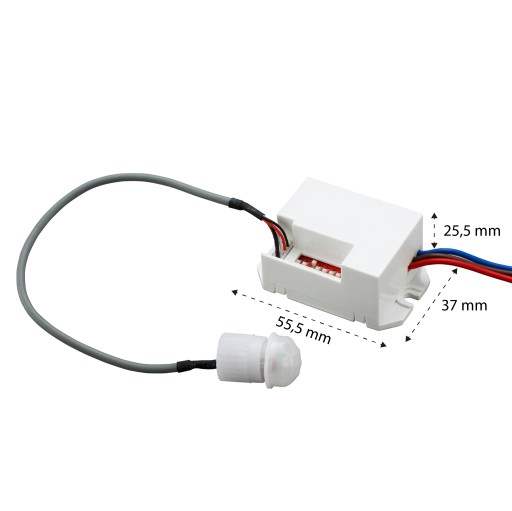 DUSK MOTION SENSOR LED PIR montážny kábel