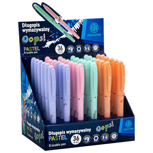 Astra VYMAZATEĽNÉ PERO UP! PASTEL 1 kus