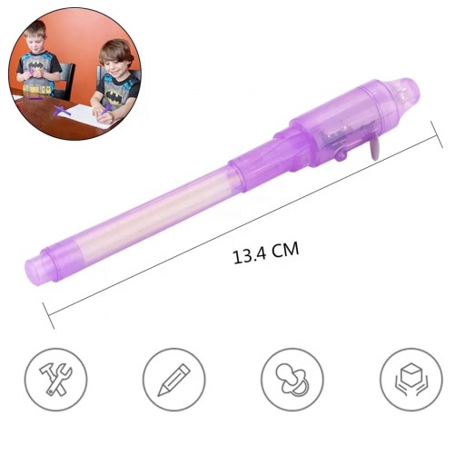 NEVIDITEĽNÉ MAGICKÉ UV LED ZNAČKOVACIE PERO