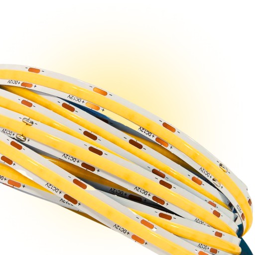COB LED PÁS 480/m 3000K Teplý 24V DC 11W/m 1m IP20 SUPER VÝKONNÝ NEON 8MM