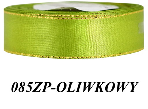 Saténová stuha Golden Stripes 25mm/27m 15ko