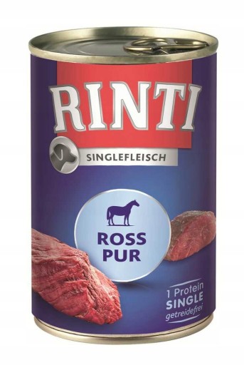 Konzerva RINTI Singlefleisch Exclusive Pur KONINA 400G pre psov