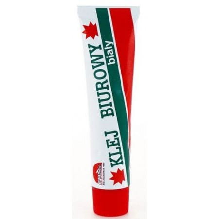 Biela tuba na kancelárske lepidlo