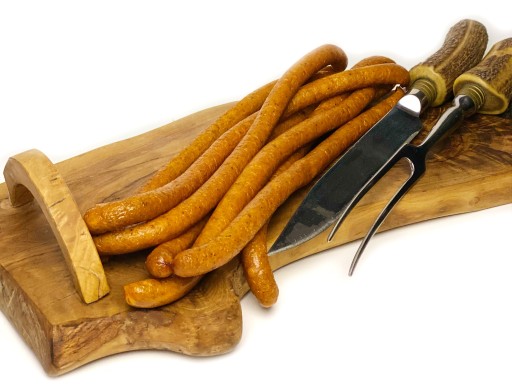 Kabanos z lososa atlantického údeného - 250 g