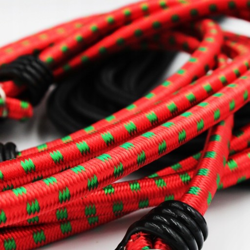 ELASTICKÉ LINKY S HÁČKAMI 2x 150cm 12N/12KG CARLIBX STRONG TUV QUALITY