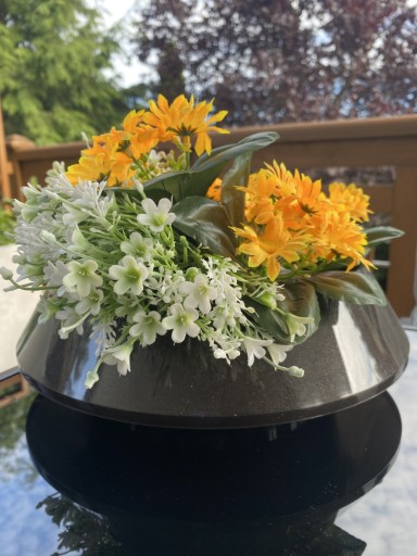 Nova 3 cintorínska misa, ČIERNA, 22 cm