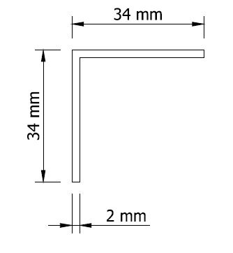 Rohová spojka postele 130 mm silná spojka