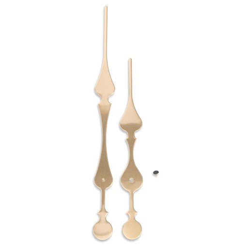Dlhé ručičky pre 210 mm nástenné hodiny, MEDENÉ