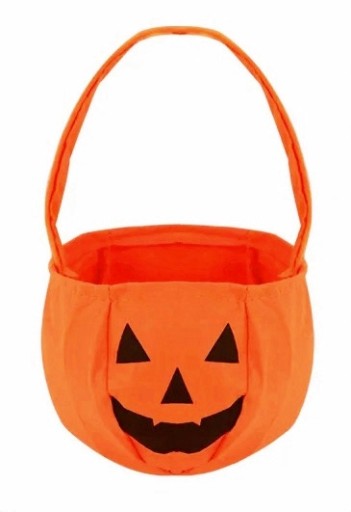 Sladká taška na Halloween tekvica